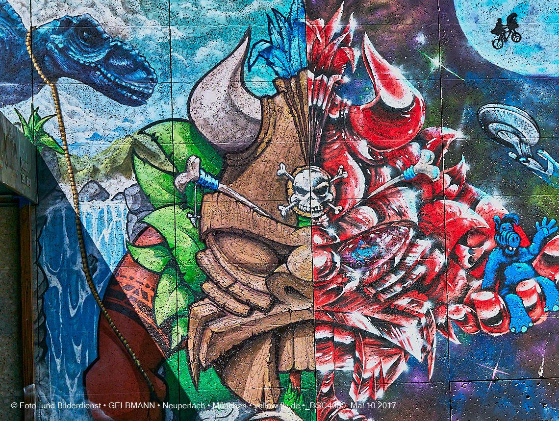 21.03.2017 - Abrissbaustelle Quiddezentrum in Neuperlach